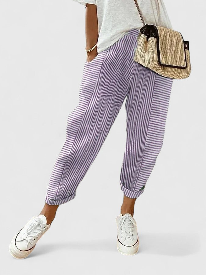 Women's Lightweight Comfort Pants - Everyday Warm Weather Style