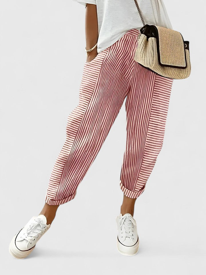 Women's Lightweight Comfort Pants - Everyday Warm Weather Style