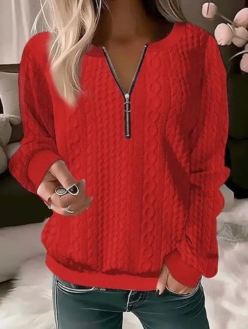 Women's Cozy Relaxed-Fit Sweater - Everyday Warmth
