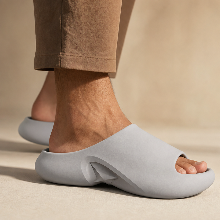 Men's Foam Slides – Lightweight Cushioned Summer Sandals