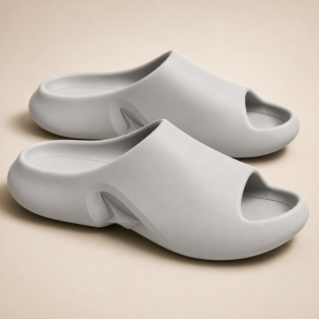 Men's Foam Slides – Lightweight Cushioned Summer Sandals