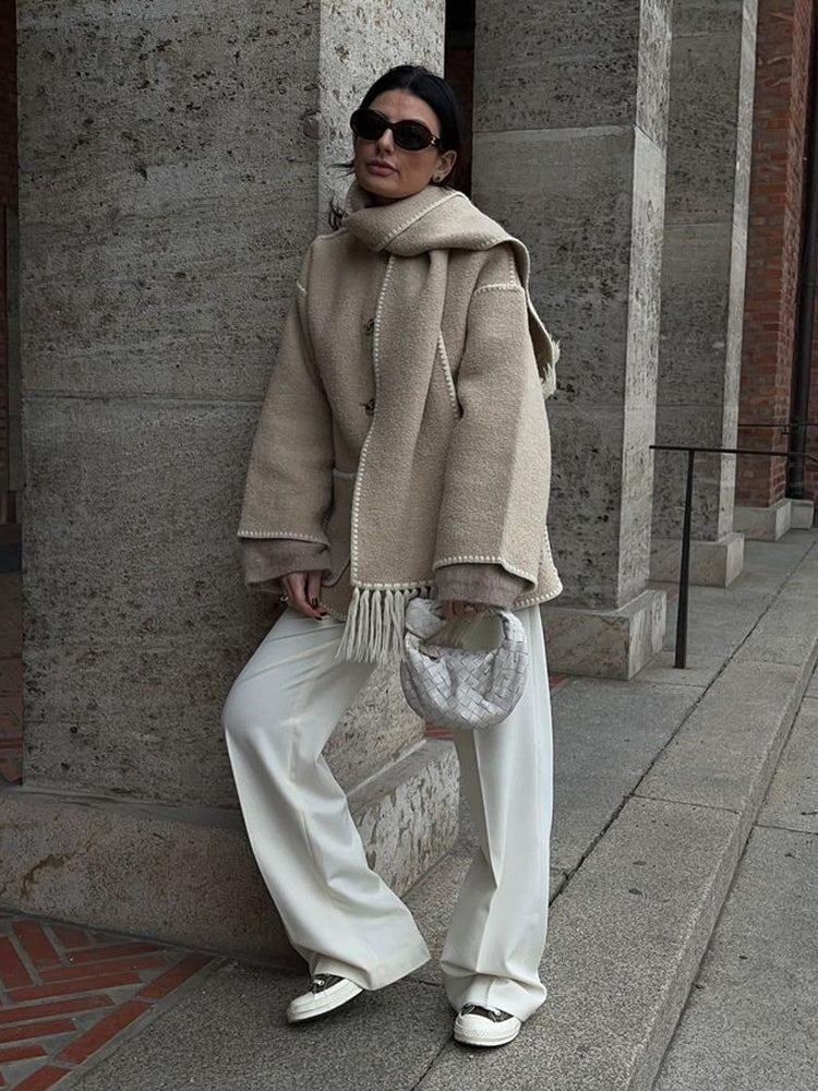 Vivienne Scarf Coat