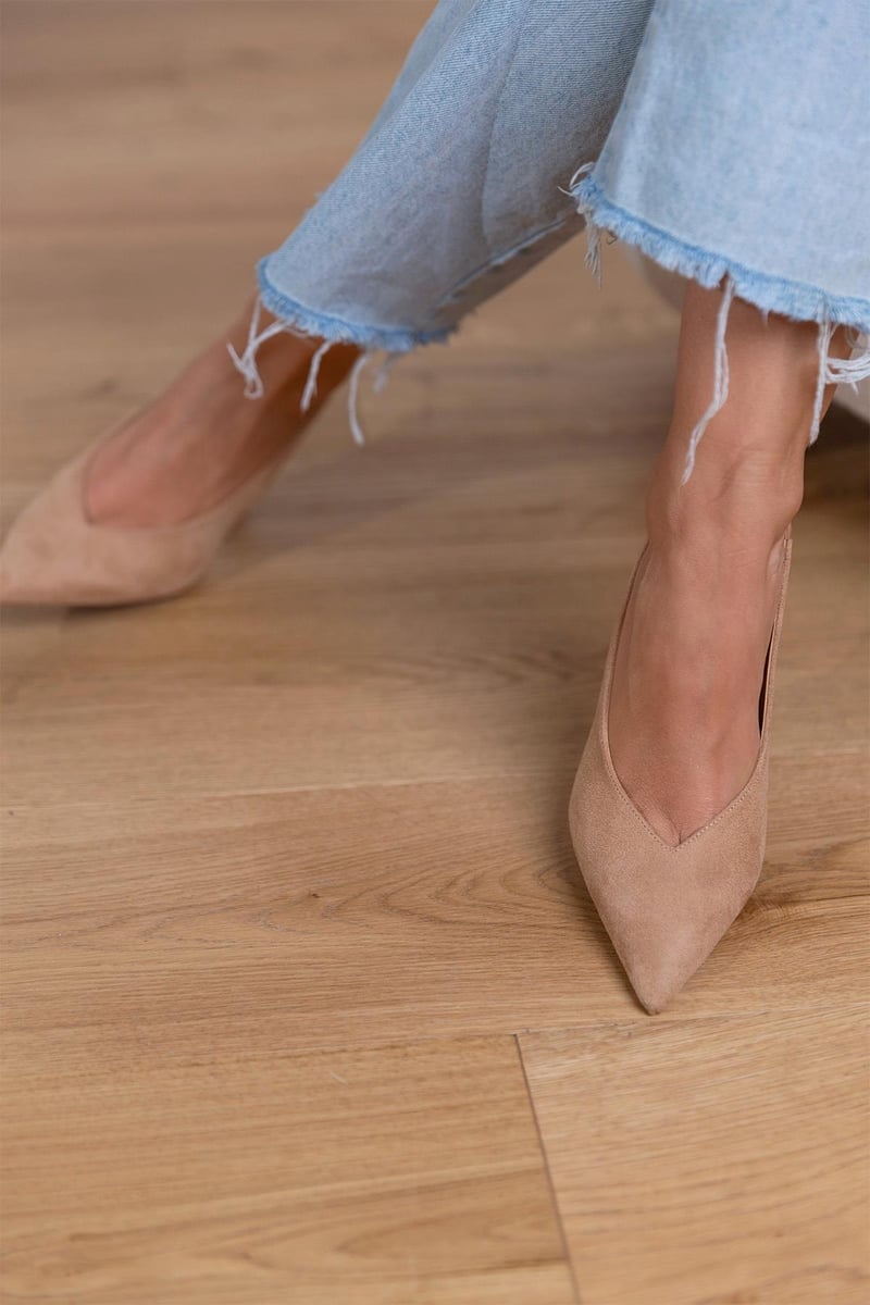 Women's Maine Pointed Toe Slingback Heels - Timeless Comfort