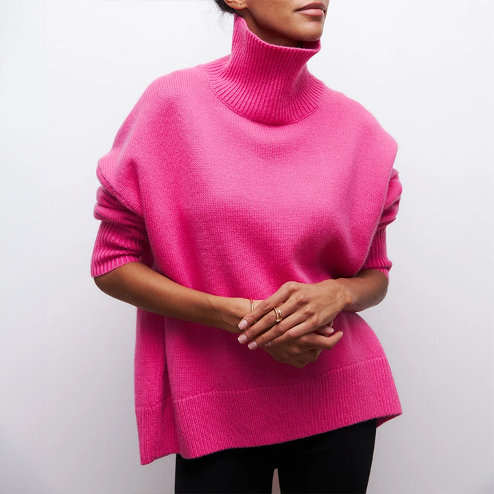 Women's Amelia Elegant Knitted Sweater - Timeless Winter Warmth