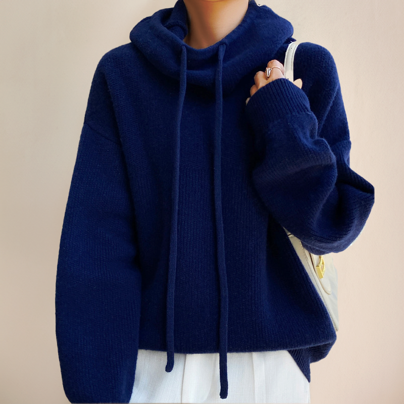 Women's Merino Wool Turtleneck Sweater - Cozy & Sophisticated