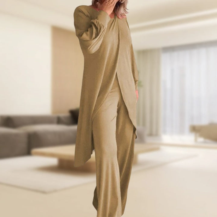Women's Ultra-Soft Two-Piece Lounge Set - Cozy Comfort