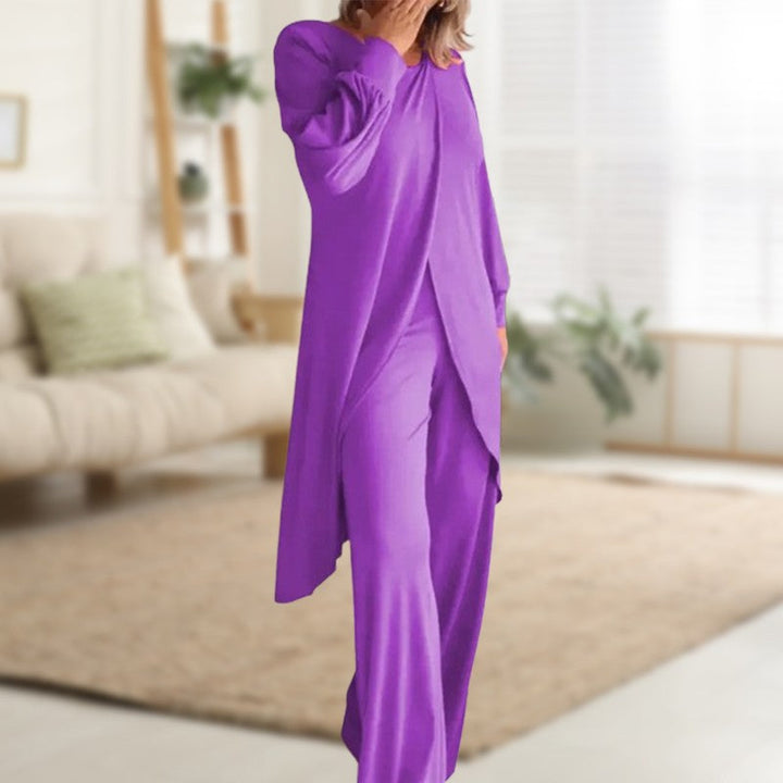 Women's Ultra-Soft Two-Piece Lounge Set - Cozy Comfort