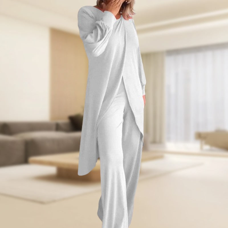Women's Ultra-Soft Two-Piece Lounge Set - Cozy Comfort