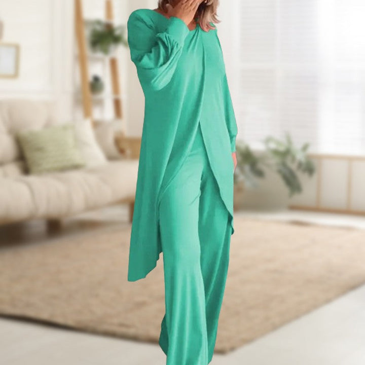 Women's Ultra-Soft Two-Piece Lounge Set - Cozy Comfort