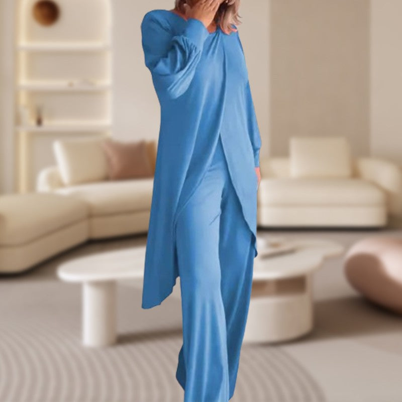 Women's Ultra-Soft Two-Piece Lounge Set - Cozy Comfort