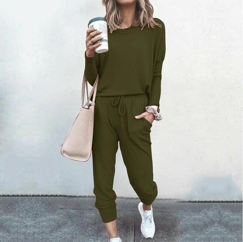 Women's Madison Relaxed Chic Lounge Set - Effortless Comfort & Style