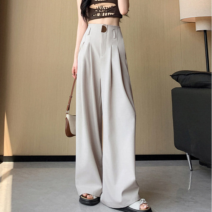 Women's Tahlia High-Waisted Trousers – Elegant & Flattering All-Day