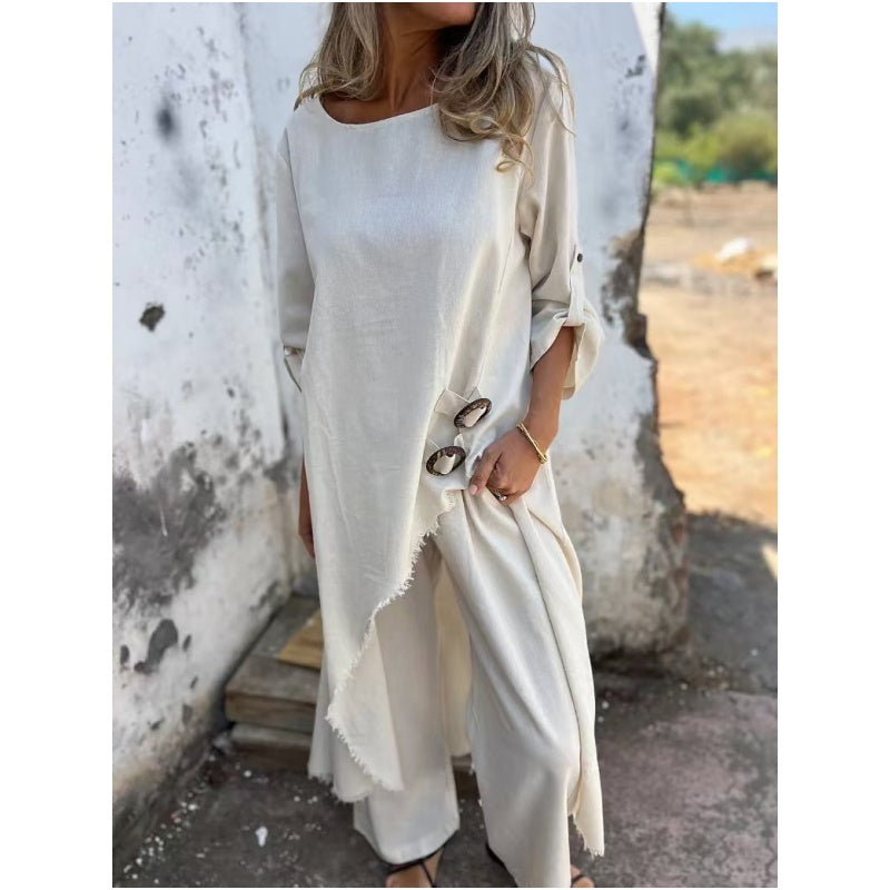 Women's Relaxed Oversized Maxi Dress - Effortless Everyday Style