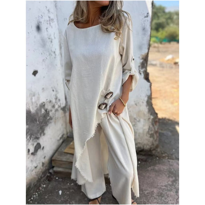Women's Relaxed Oversized Maxi Dress - Effortless Everyday Style