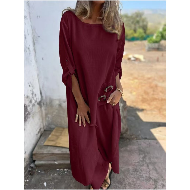 Women's Chic Asymmetrical Two-Piece Set - Breezy & Sophisticated
