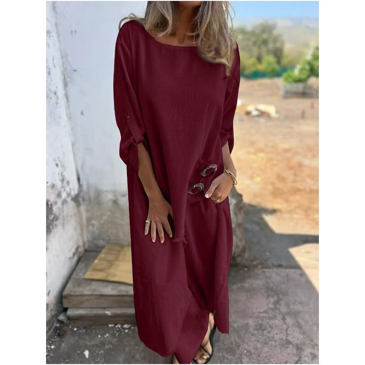 Women's Chic Asymmetrical Two-Piece Set - Breezy & Sophisticated
