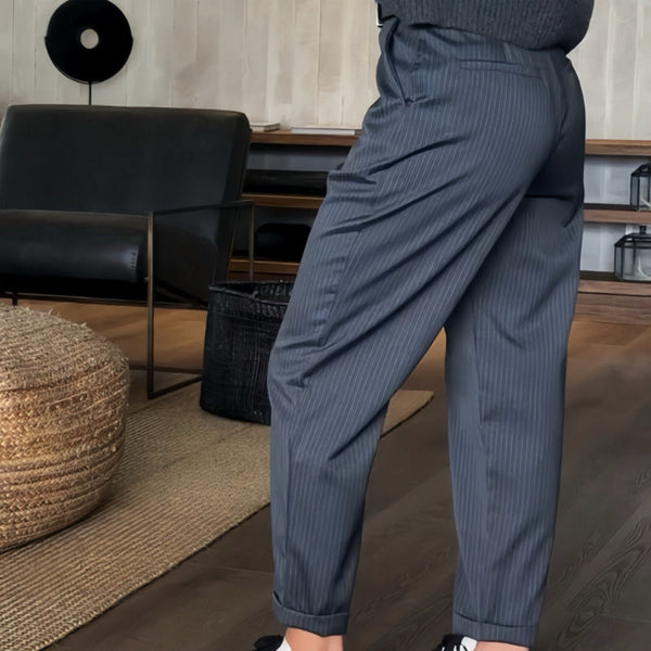 Women's Clara Classic Tapered Trousers - Versatile Office Staple