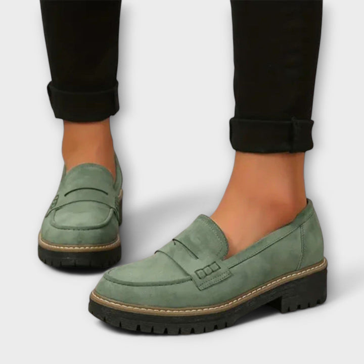 Women's Alisa Suede Loafers - All-Day Comfort for Work & Travel