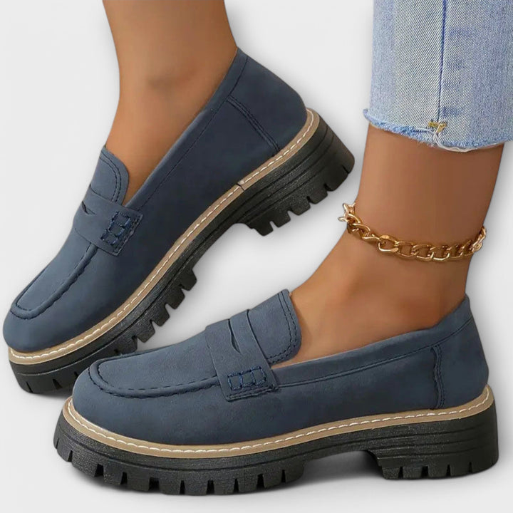 Women's Alisa Suede Loafers - All-Day Comfort for Work & Travel