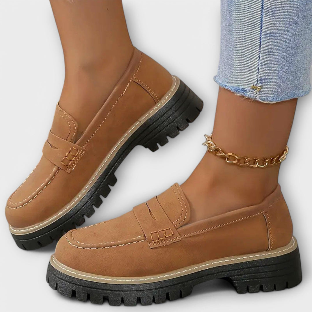 Women's Alisa Suede Loafers - All-Day Comfort for Work & Travel