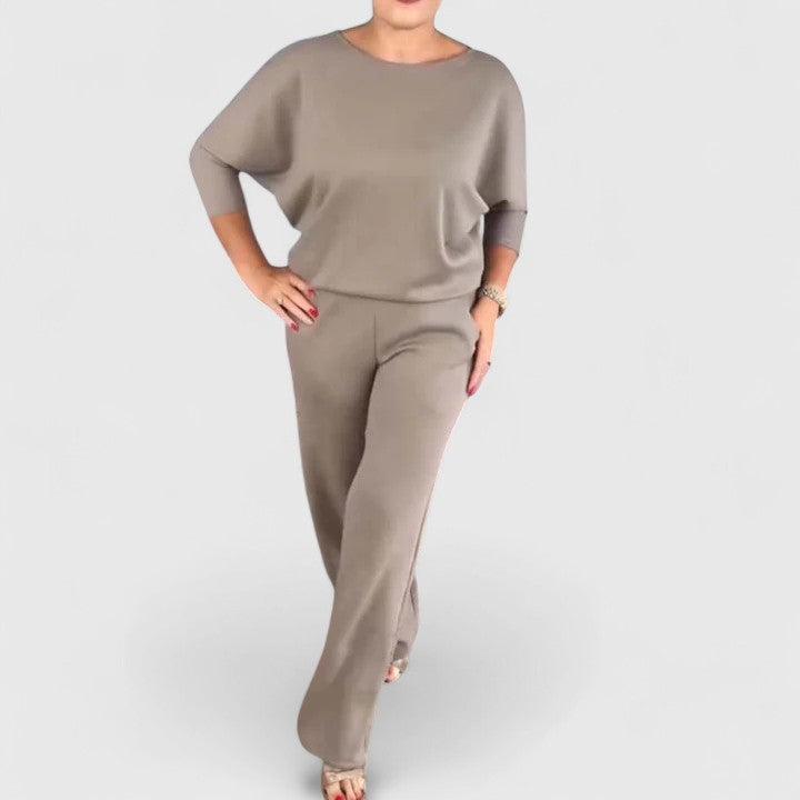 Women's Elegant Three-Piece Set - Versatile & Timeless