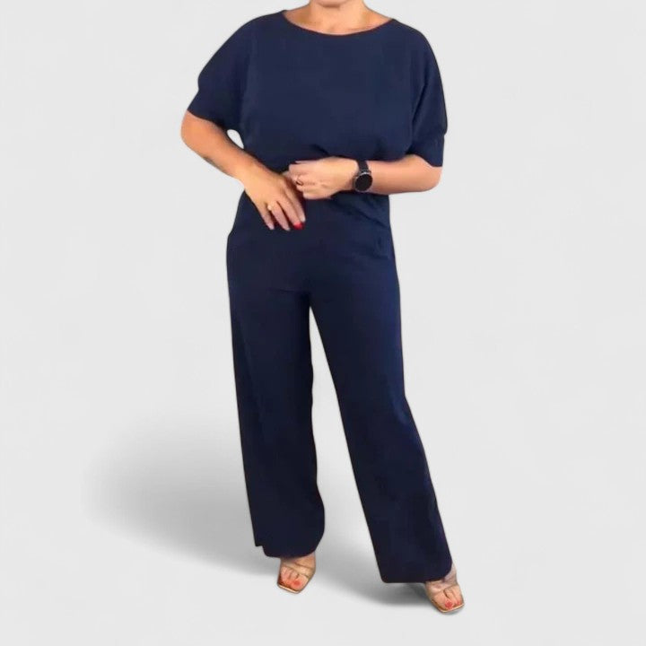 Women's Elegant Three-Piece Set - Versatile & Timeless