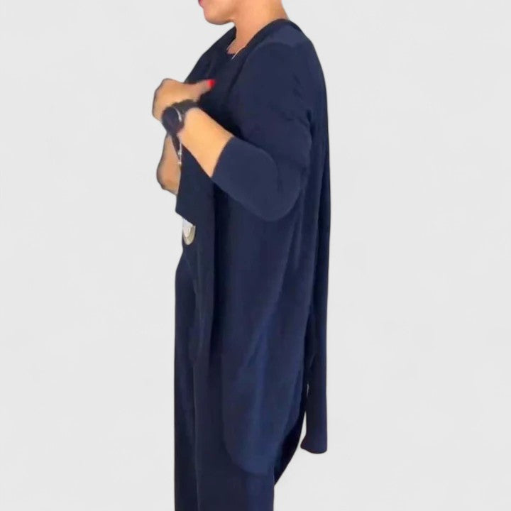 Women's Elegant Three-Piece Set - Versatile & Timeless