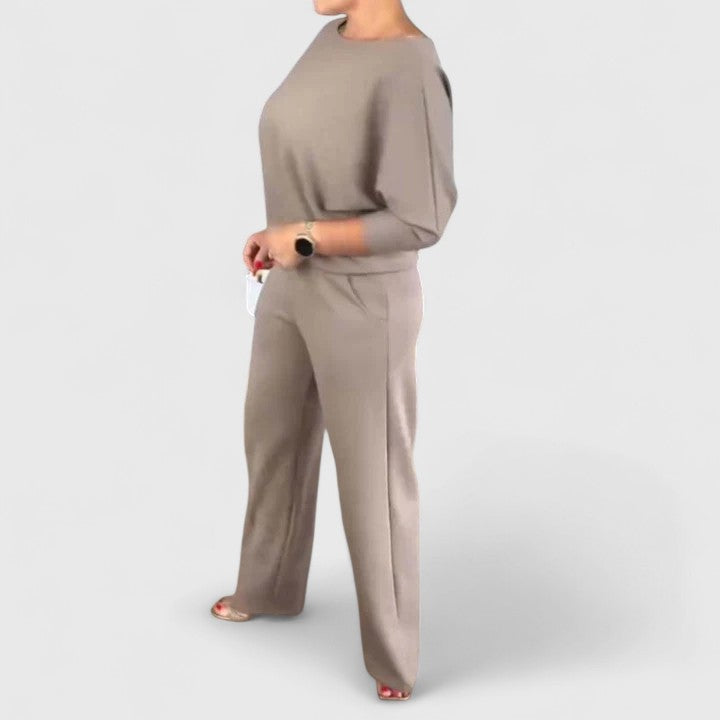 Women's Elegant Three-Piece Set - Versatile & Timeless