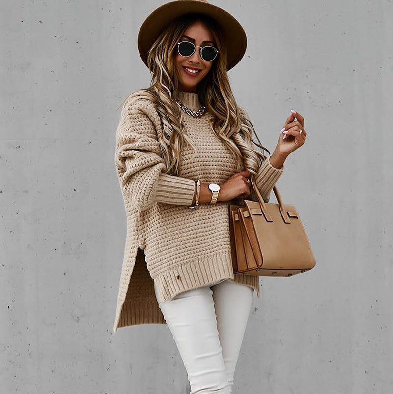 Women's Cozy Knit Pullover Sweater - Everyday Comfort