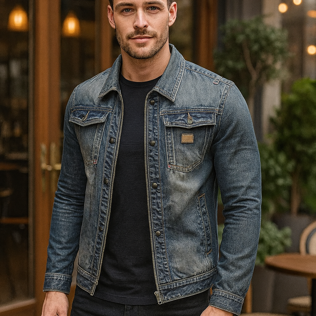 Women's Casual Denim Jacket - Classic Everyday Style