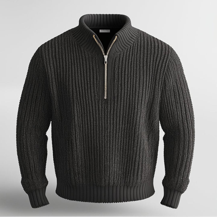 Highland Quarter-Zip Sweater