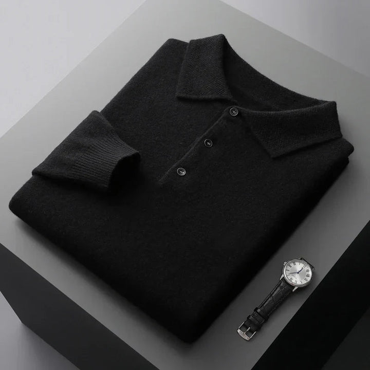 Men's Merino Wool Polo Shirt – Breathable Smart-Casual Top – view 8