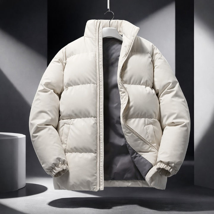 Men's Insulated Puffer Jacket – Lightweight Warm Winter Coat – view 3