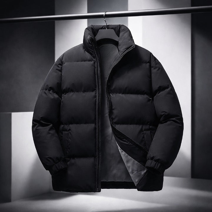 Men's Insulated Puffer Jacket – Lightweight Warm Winter Coat – view 5