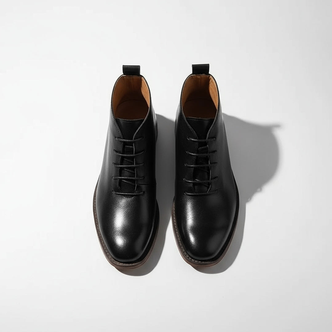 Men's Full-Grain Leather Boots – Goodyear-Welted Dress Boots – view 10