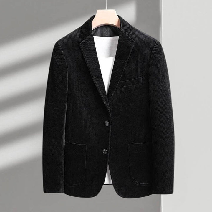 Men's Corduroy Blazer – Smart Casual Tailored Sport Coat – view 3