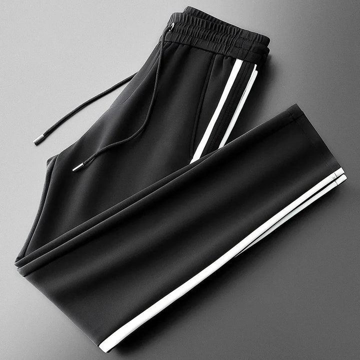Men's Tapered Track Pants – Side Stripe Everyday Joggers – view 7