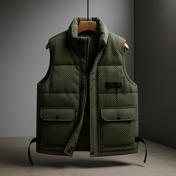 Men's Quilted Insulated Gilet – Lightweight Layering Vest – view 2