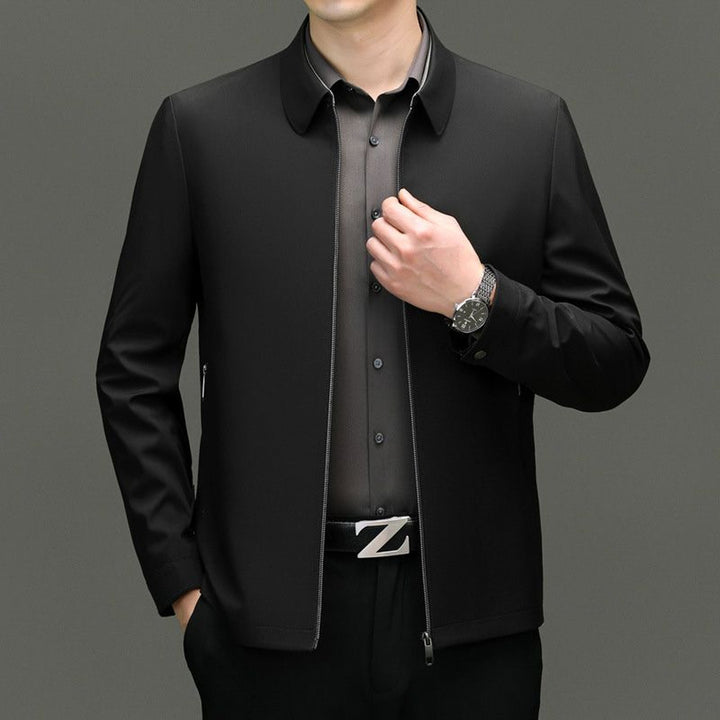 Men's Lightweight Tailored Zip Jacket – Smart Everyday Layer – view 3
