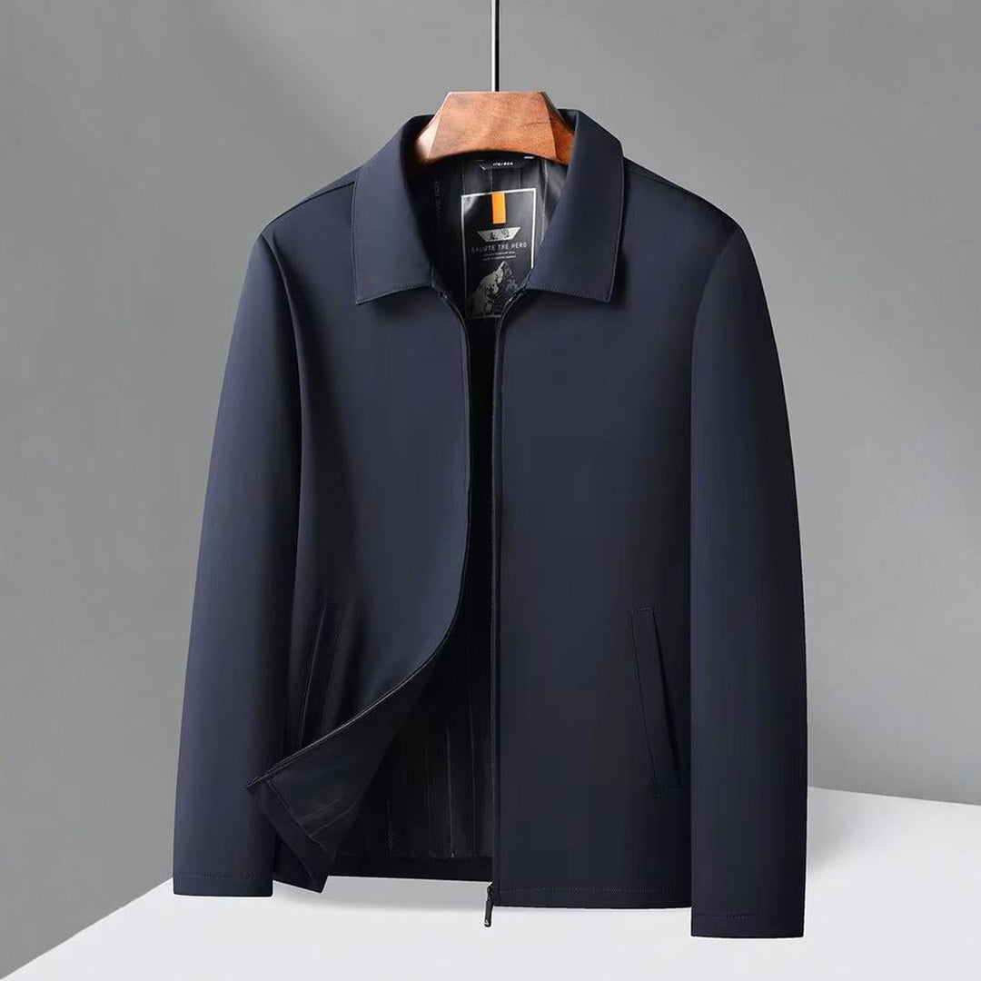 Men's Tailored Tech Jacket – Smart Zip-Through City Layer – view 2