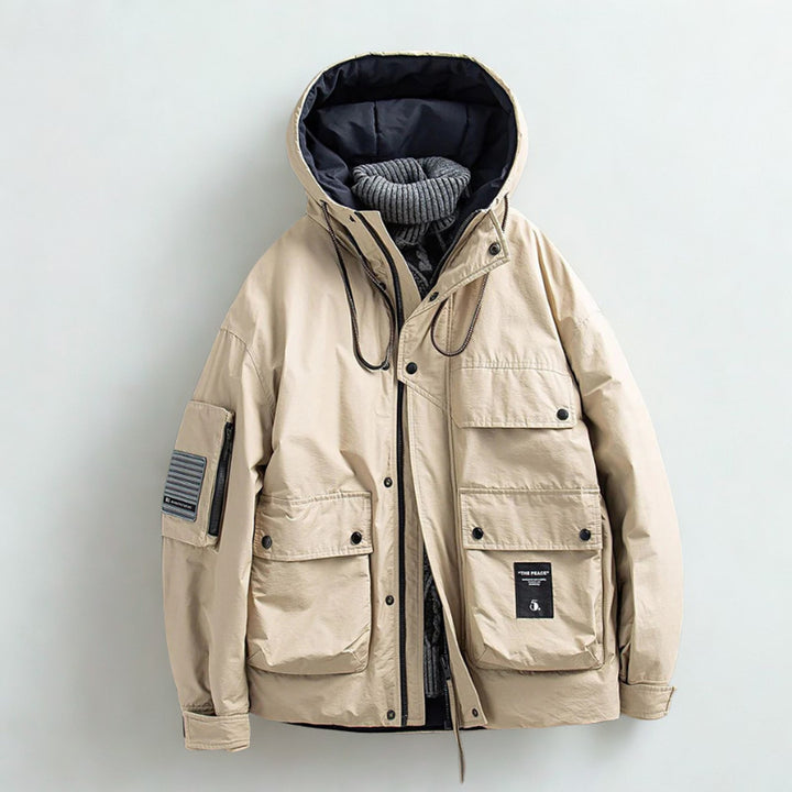 Men's Insulated Utility Parka – Weather-Resistant City Coat – view 4