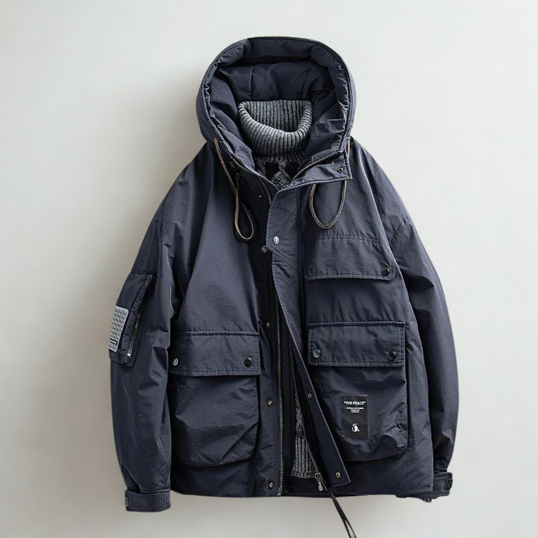 Men's Insulated Utility Parka – Weather-Resistant City Coat – view 7