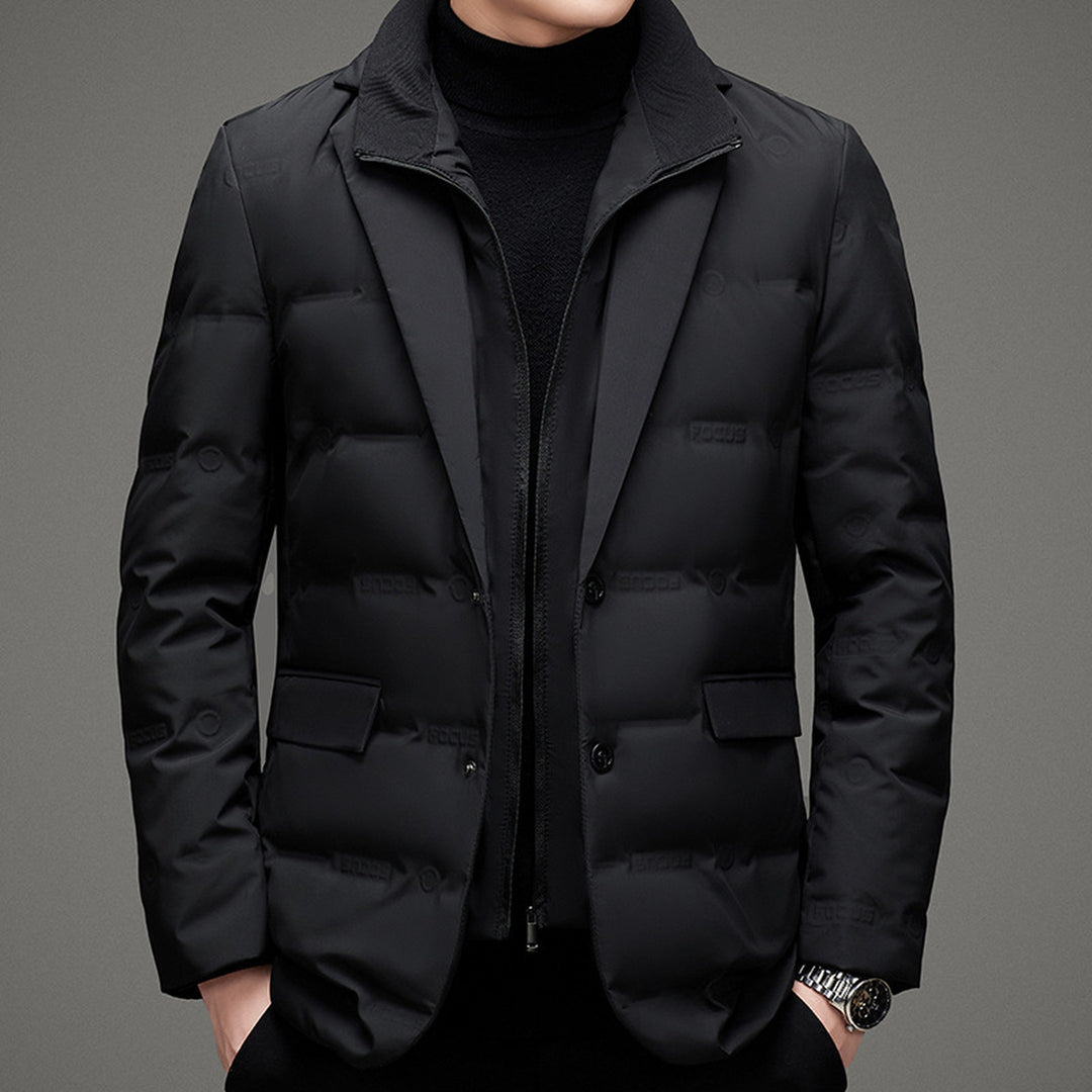 Men's Down Insulated Blazer – Tailored Warmth for the City – view 4