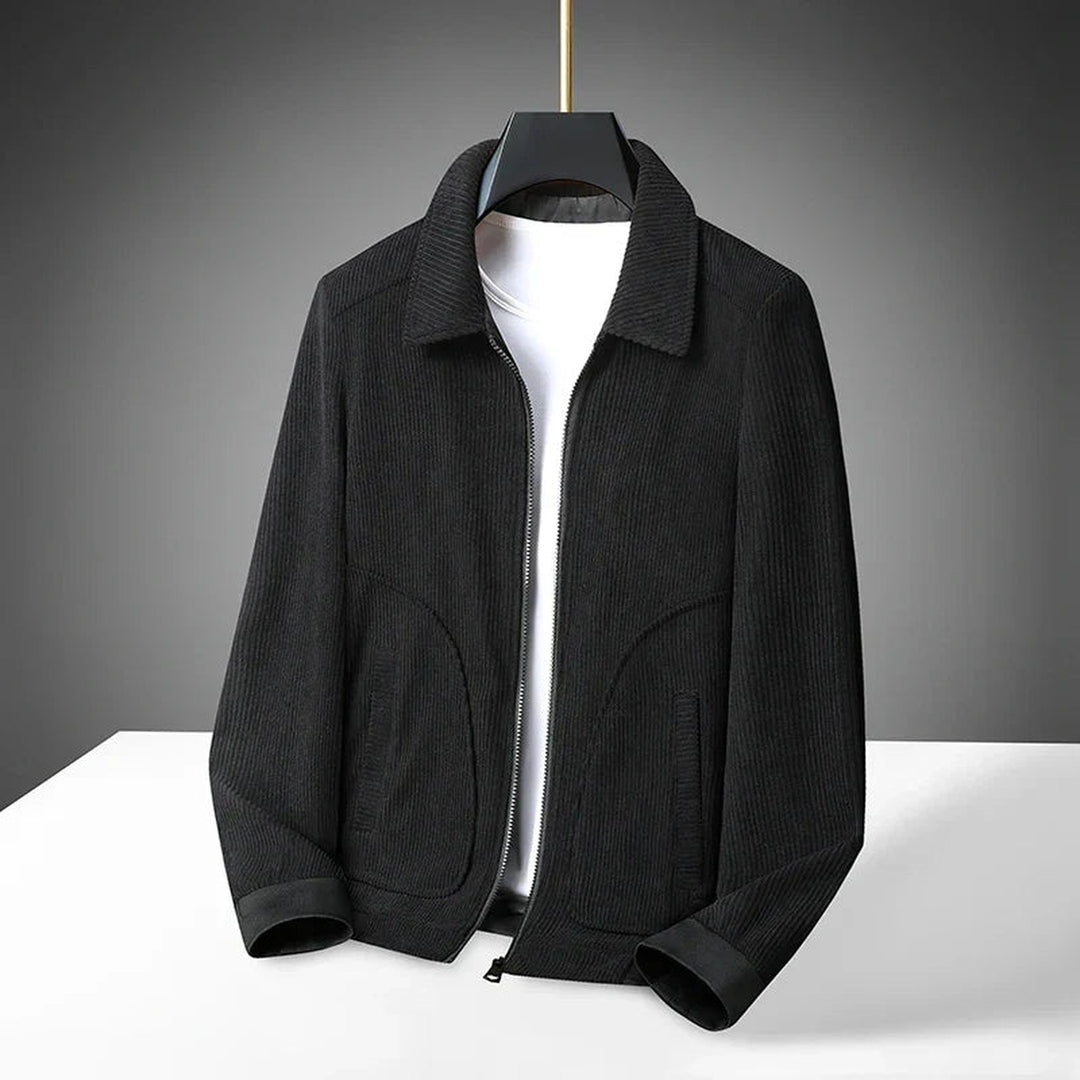 Men's Wide-Wale Corduroy Jacket – Zip-Front Casual Layer – view 6