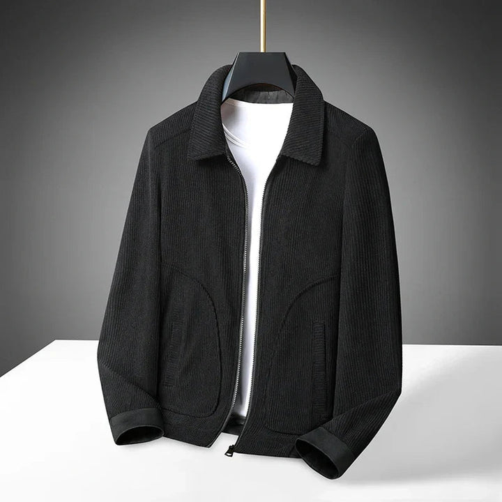Men's Wide-Wale Corduroy Jacket – Zip-Front Casual Layer – view 6