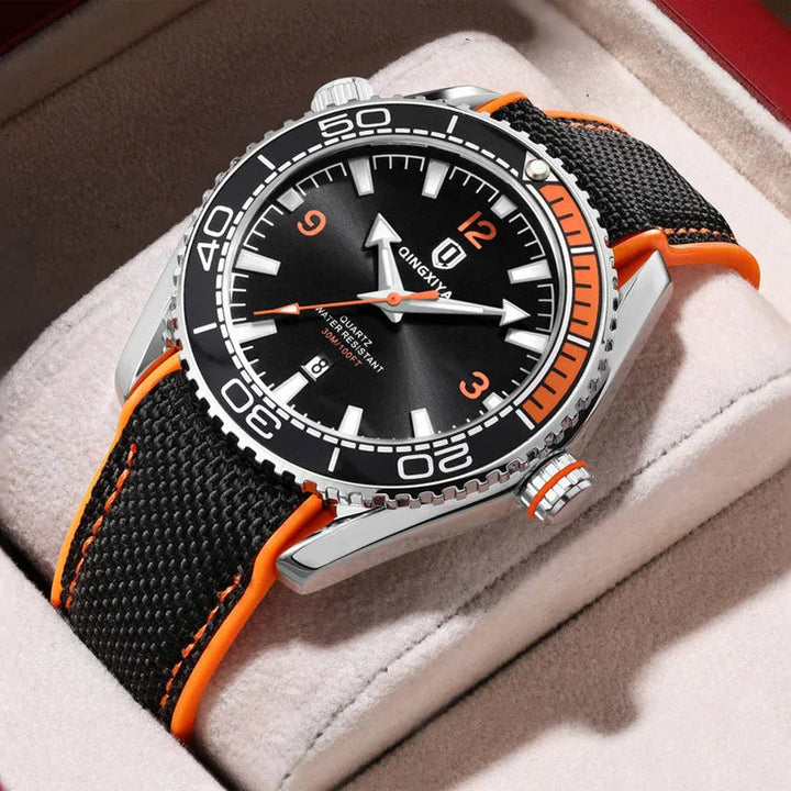Men's Geneva Stainless Steel Watch – Quartz Sports Wristwatch – view 9