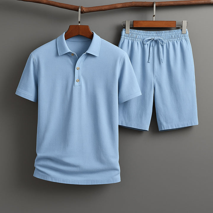 Men's Linen-Cotton Co-Ord Set – Relaxed Two-Piece for Summer – view 3