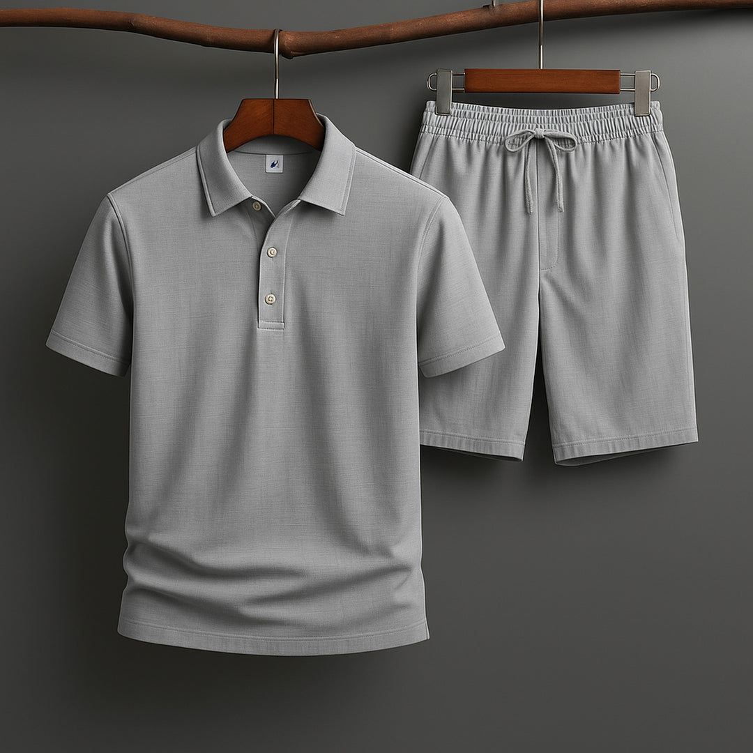 Men's Linen-Cotton Co-Ord Set – Relaxed Two-Piece for Summer – view 4