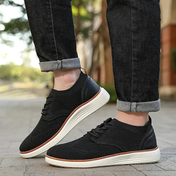 Men's Knit Trainers – Breathable Sock-Fit Everyday Sneakers – view 7