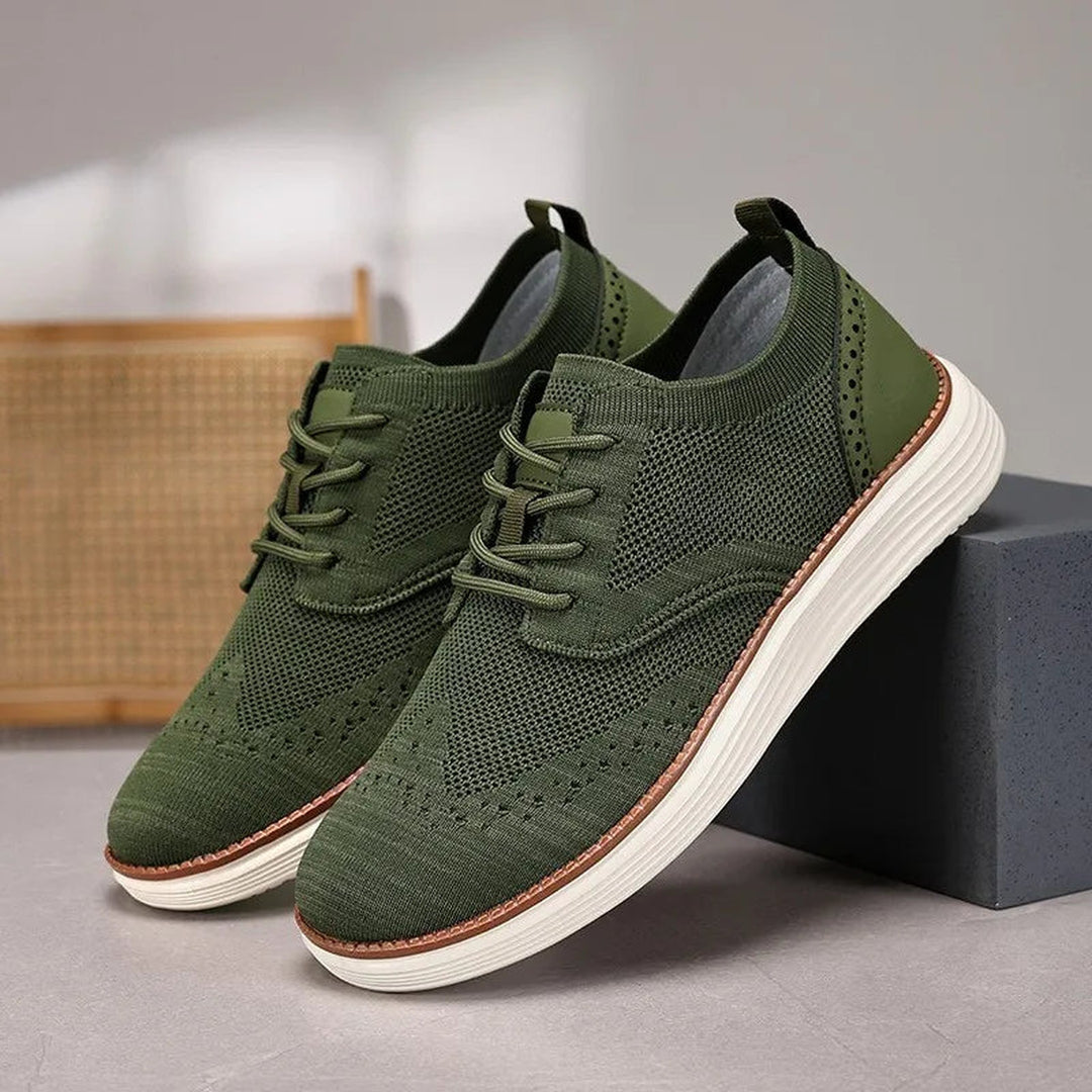 Men's Knit Trainers – Breathable Sock-Fit Everyday Sneakers – view 3